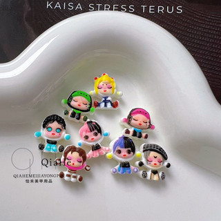 Charm cô gái trang trí móng tay chân bán lẻ 1 cái