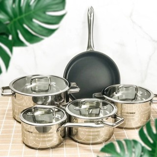 Bộ 5 nồi chảo đức arber huyền thoại - model dolphin