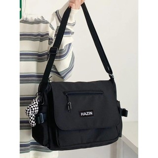 Túi Tote Đéo Chéo Vải Canvas Đi Học Đi chơi Cở lớn Phong Cách Hàn Quốc