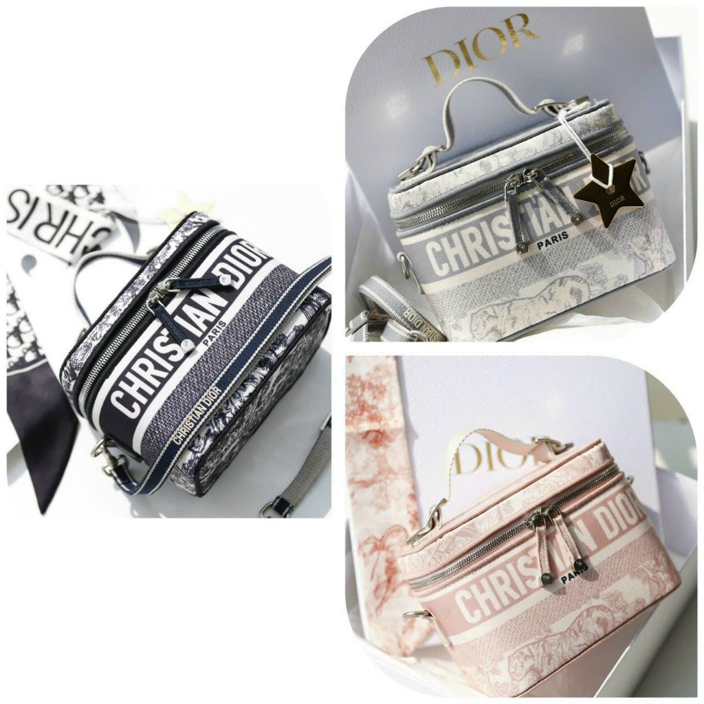 Túi Dior Vanity SUPPER họa tiết hổ xanh sang xịn , chuẩn hãng - Shop Lynh