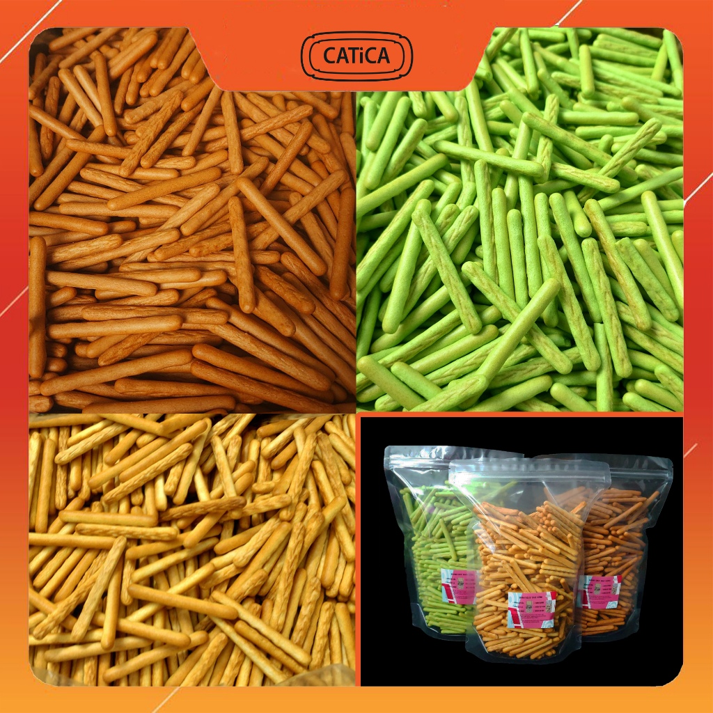 Bánh que đũa mặn nhiều vị - 500g