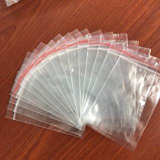 500g túi zíp viền đỏ đủ size
