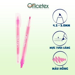 Bút dạ quang mực hồng và xanh dương OT-HL002