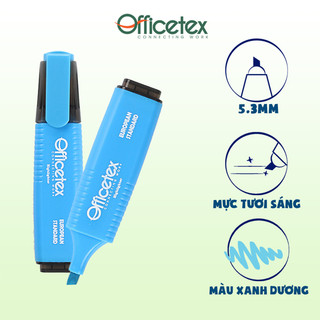 Bút dạ quang mực xanh dương ot-hl003bl