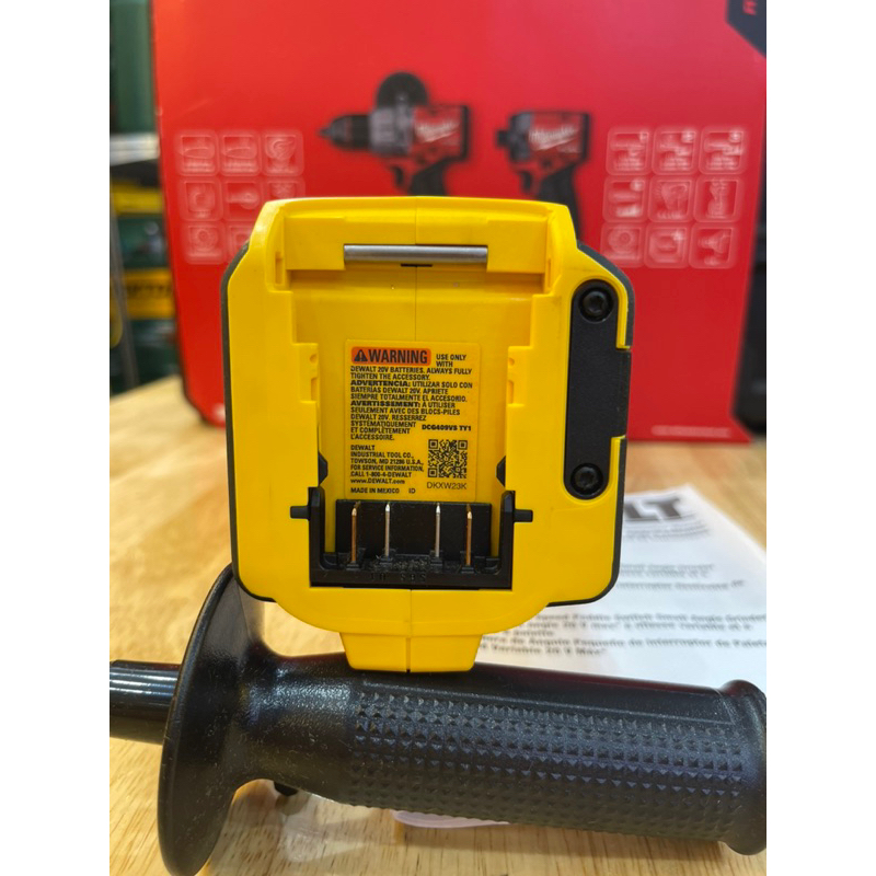 Máy mài góc 125mm Dewalt Dcg409vsb có chỉnh tốc - Hàng xách tay usa