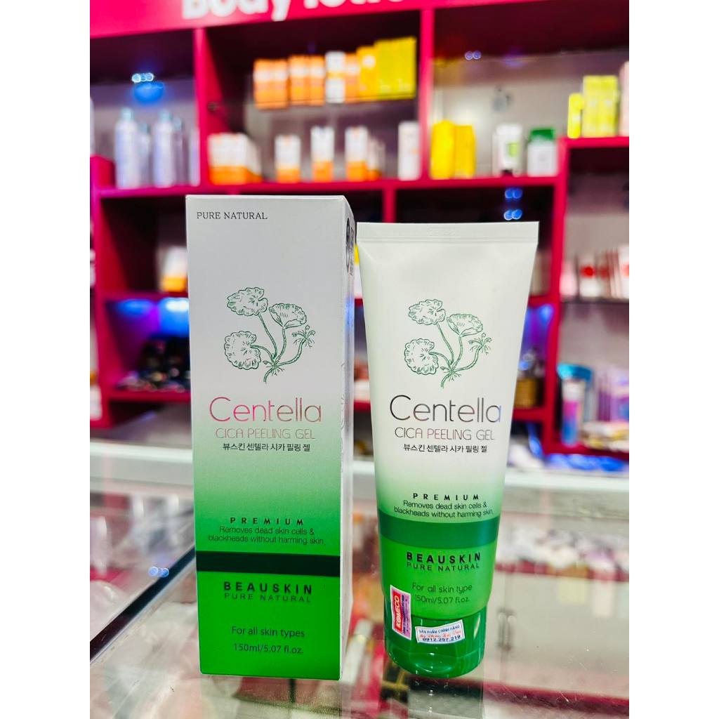 Tẩy da chết dành cho da mụn Beauskin Centella Cica Peeling Gel 150ml | Miền Thảo Mộc