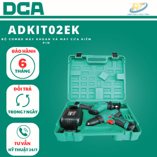 Bộ combo máy khoan và máy cưa kiếm dùng pin 12V DCA  ADKIT02EK