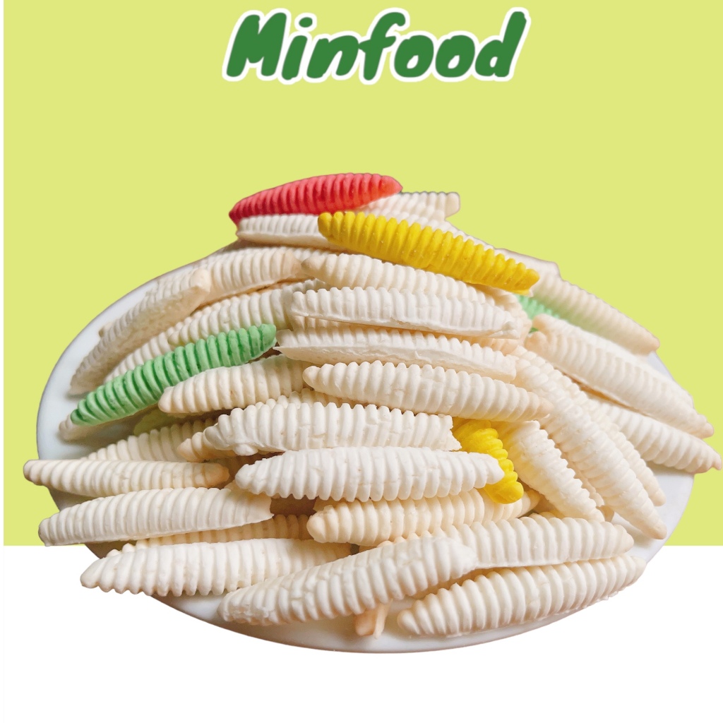 Bánh Đuông Sữa Dừa Bánh Con Sâu Minfood 250G/500G