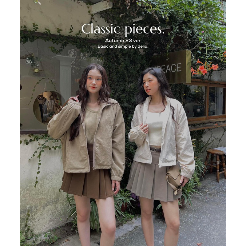 206 ÁO KHOÁC GIÓ DÀI TAY HAI LỚP