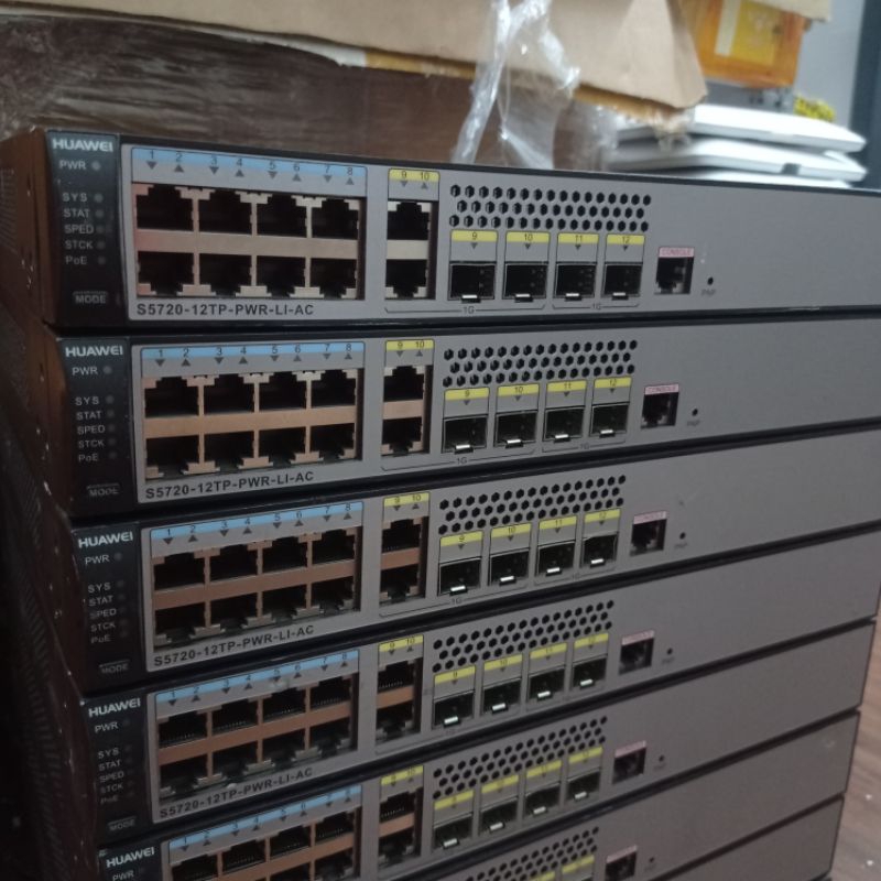 Switch POE Chuẩn AT Huawei S5720-12TP-PWR-LI-AC