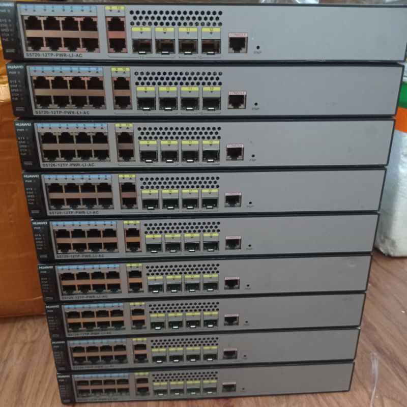 Switch POE Chuẩn AT Huawei S5720-12TP-PWR-LI-AC