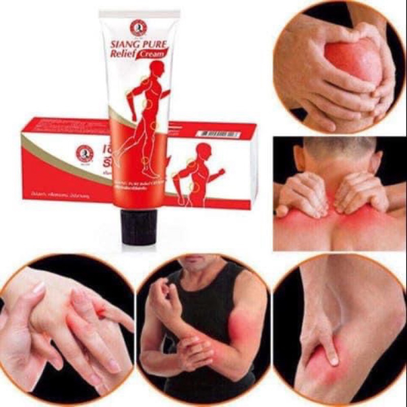 [Hàng Thái] dầu xoa bóp siang pure cao xoa bóp thái lan dầu xoa bóp thái lan Dầu xoa bóp nhức mỏi Si