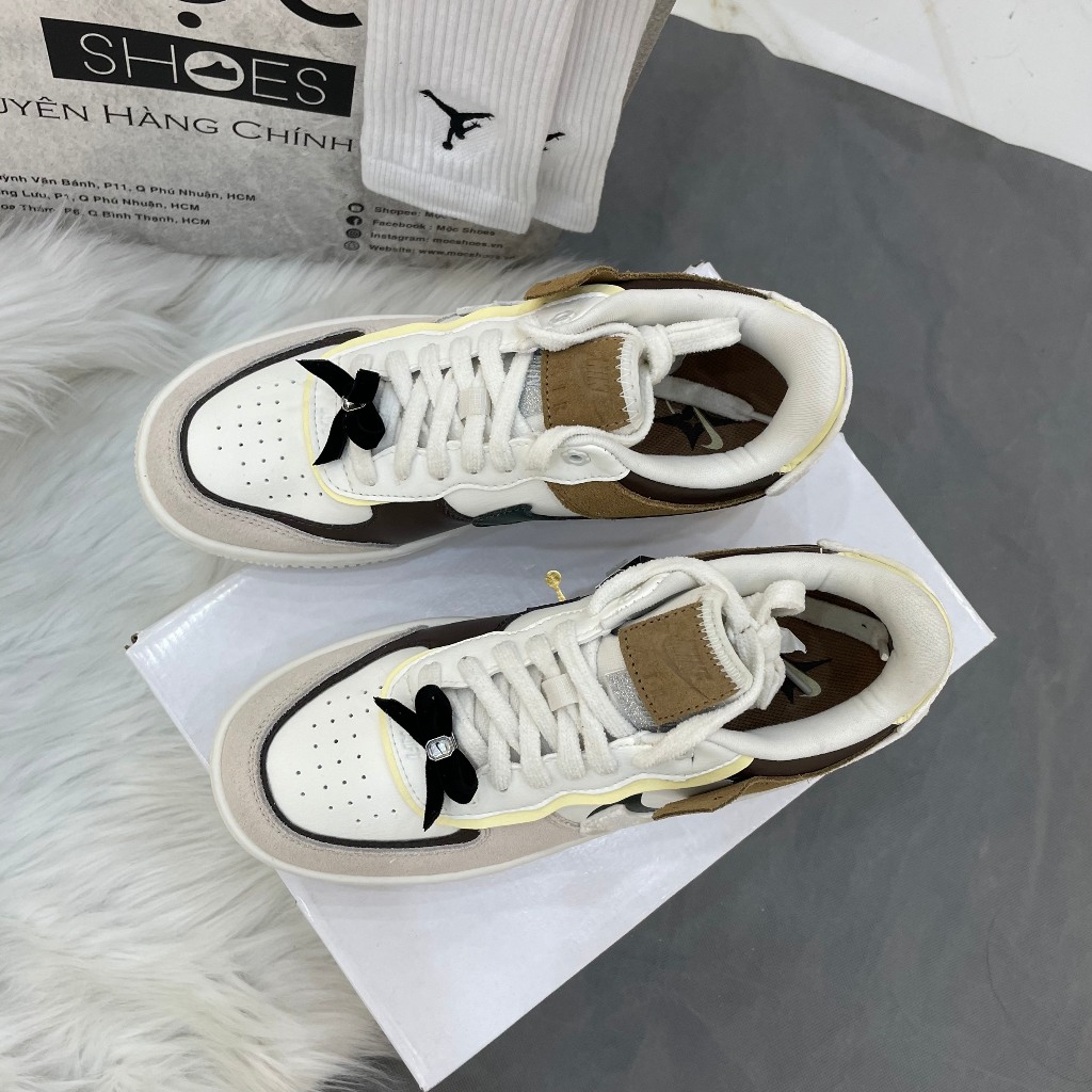 GIÀY N.i.k.e AIR FORCE 1 SHADOW - BLACK BOW - CODE: FB1857-111