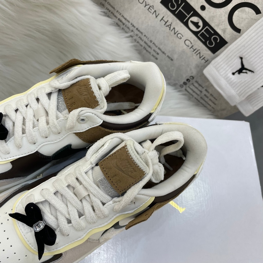 GIÀY N.i.k.e AIR FORCE 1 SHADOW - BLACK BOW - CODE: FB1857-111