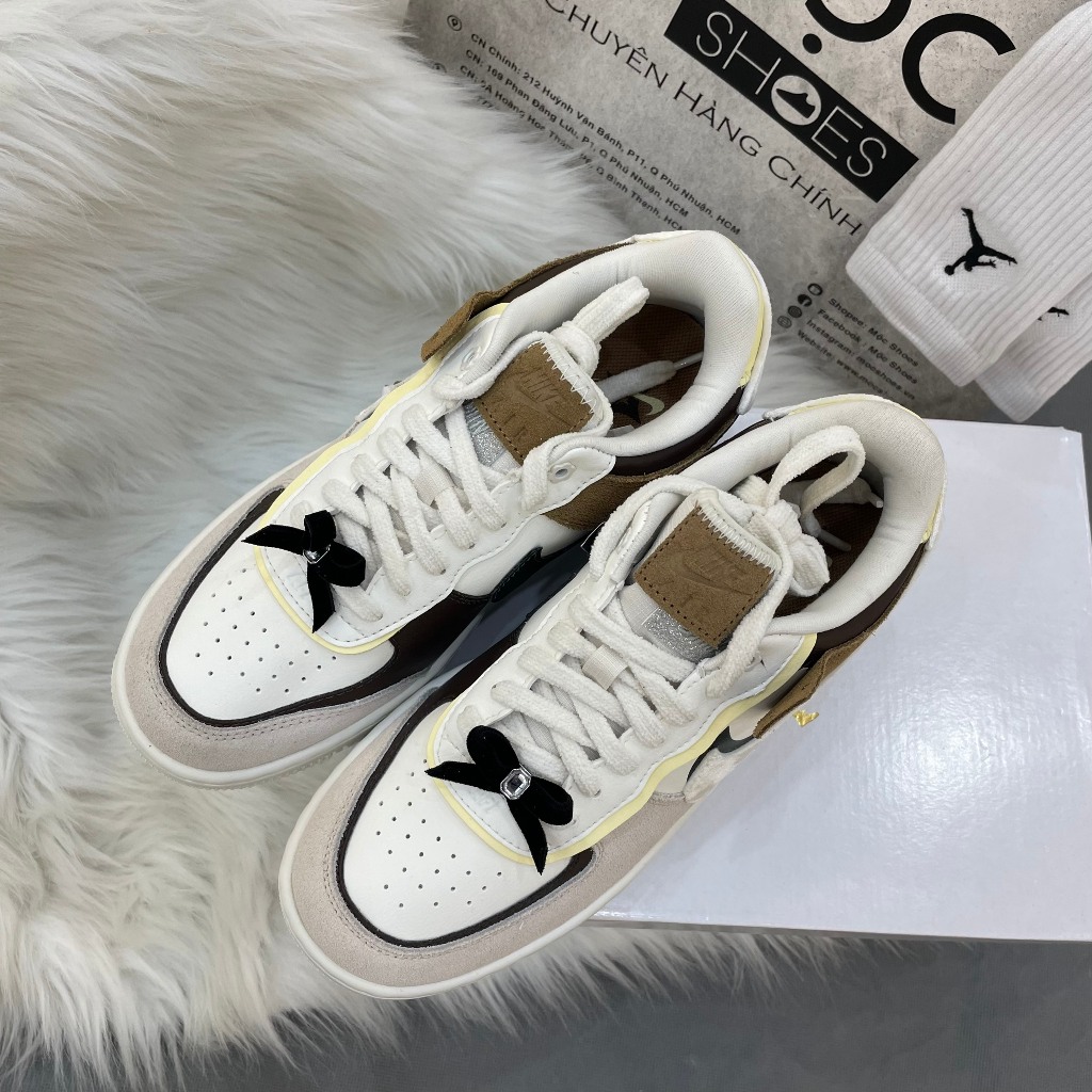 GIÀY N.i.k.e AIR FORCE 1 SHADOW - BLACK BOW - CODE: FB1857-111