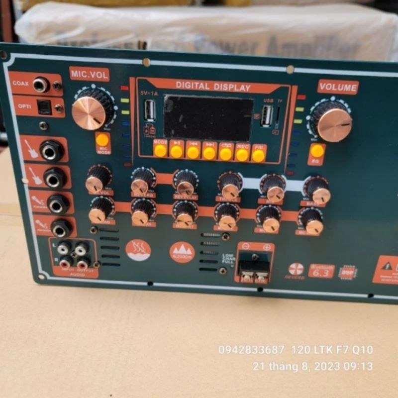 Mạch Loa Kéo 40 Đôi Reverb H6300 19x38