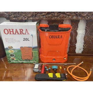 Bình xịt điện ohara 20lít 2bơm , acquy 12v12a