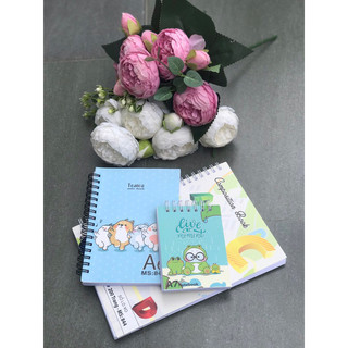 Sổ ghi chép gáy lò xo A5, A6, A7 200 trang