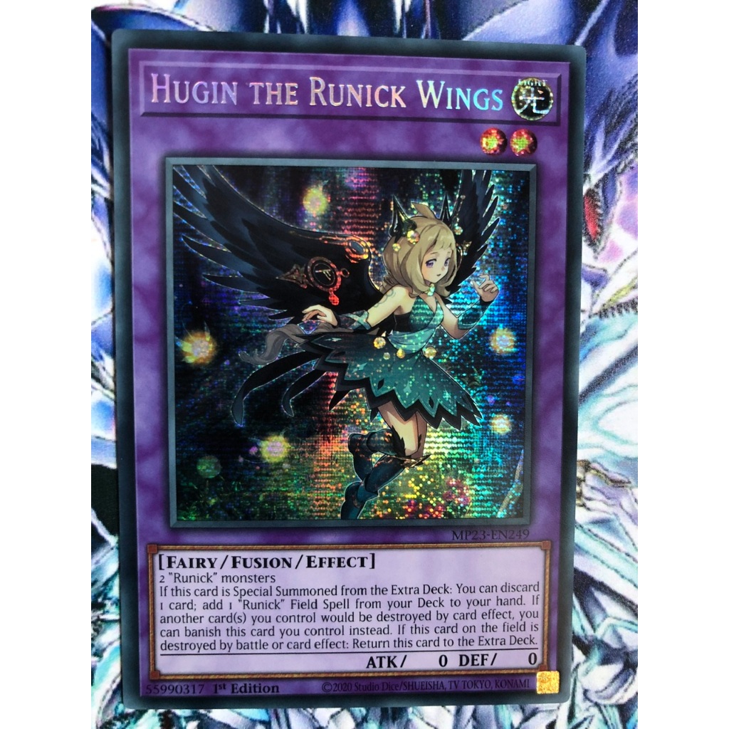 Thẻ bài Yugioh - TCG (UK) - Hugin the Runick Wings / MP23-EN249
