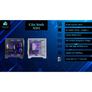 ( VIDEO TEST THỰC TẾ ) , Thùng máy tính bể cá PC gaming giá rẻ  LOL , FIFA , PUBG BH 6-12 tháng