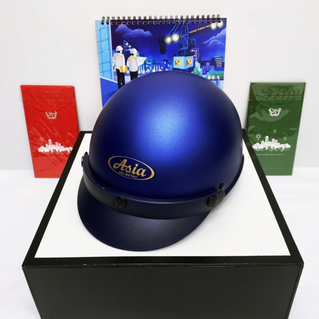 Mũ Bảo Hiểm Nửa Đầu MT105 ASIA Chính hãng /Bảo Hành 12 Tháng.