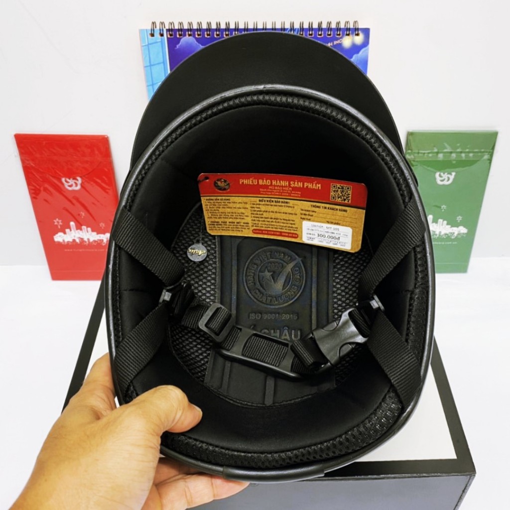 Mũ Bảo Hiểm Nửa Đầu MT105 ASIA Chính hãng /Bảo Hành 12 Tháng.