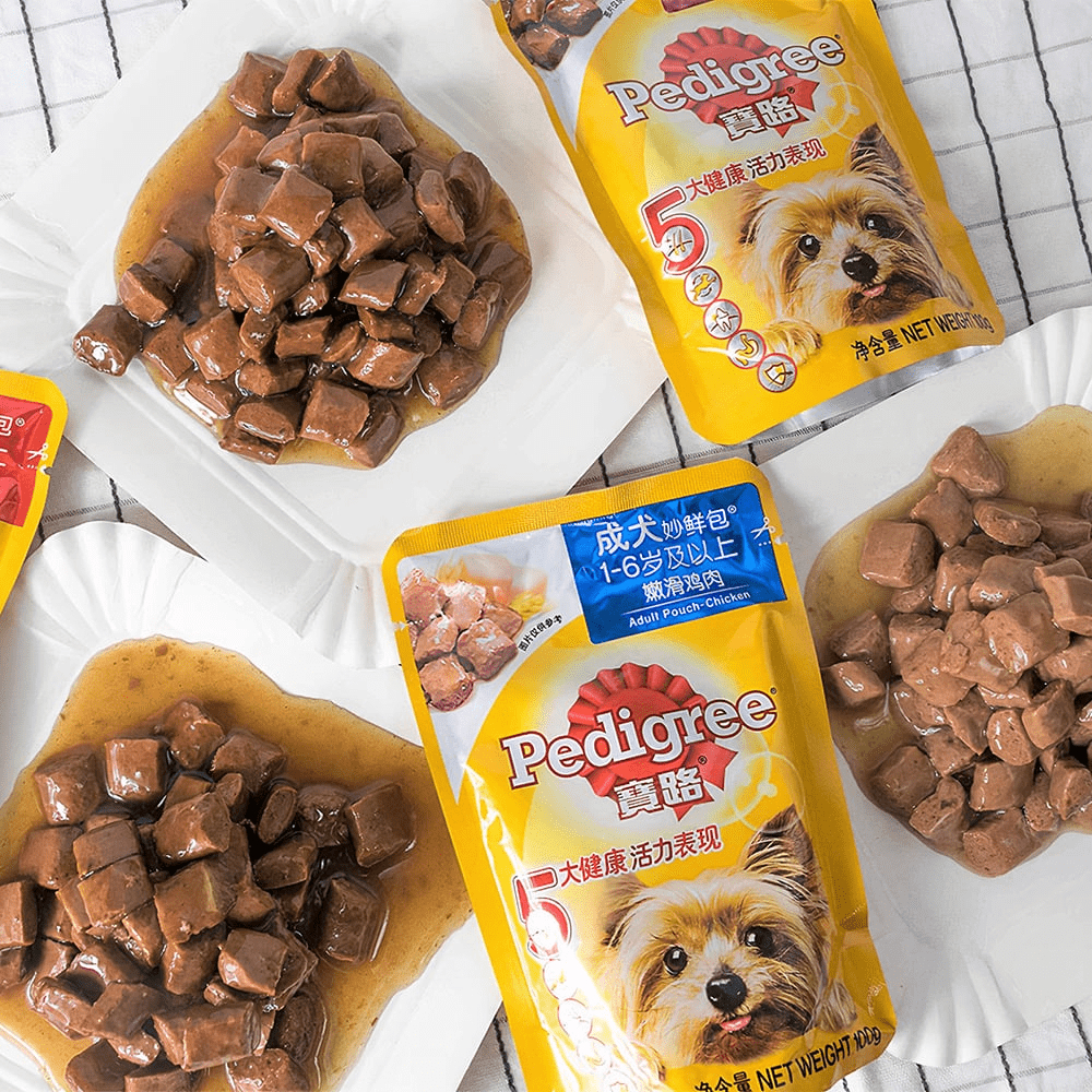 Pate Pedigree - Smartheart - Thức Ăn Ướt Cho Chó Nhập Khẩu Thái Lan Gói 130gr