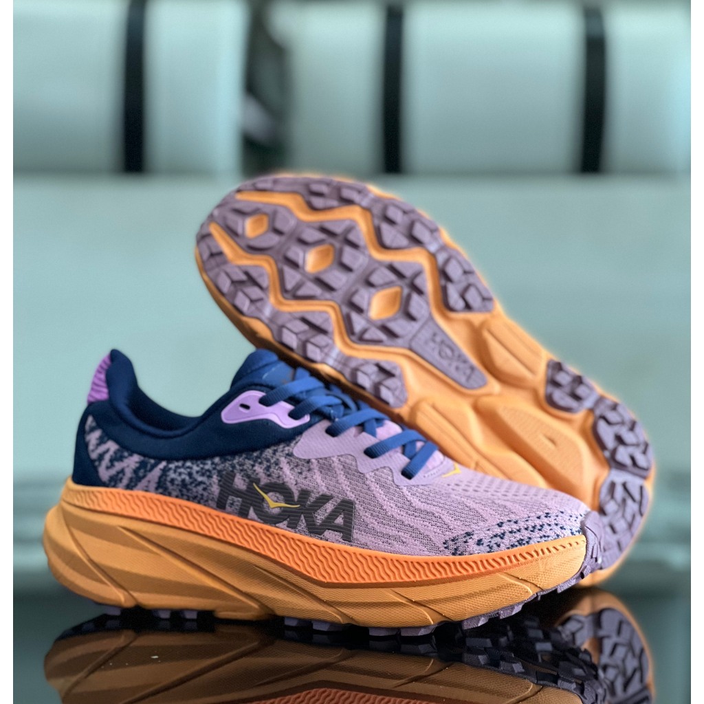 Giày H0ka Trail Định Hình Challenger ATR 7 Unisex Full Box Tặng Kèm Vớ