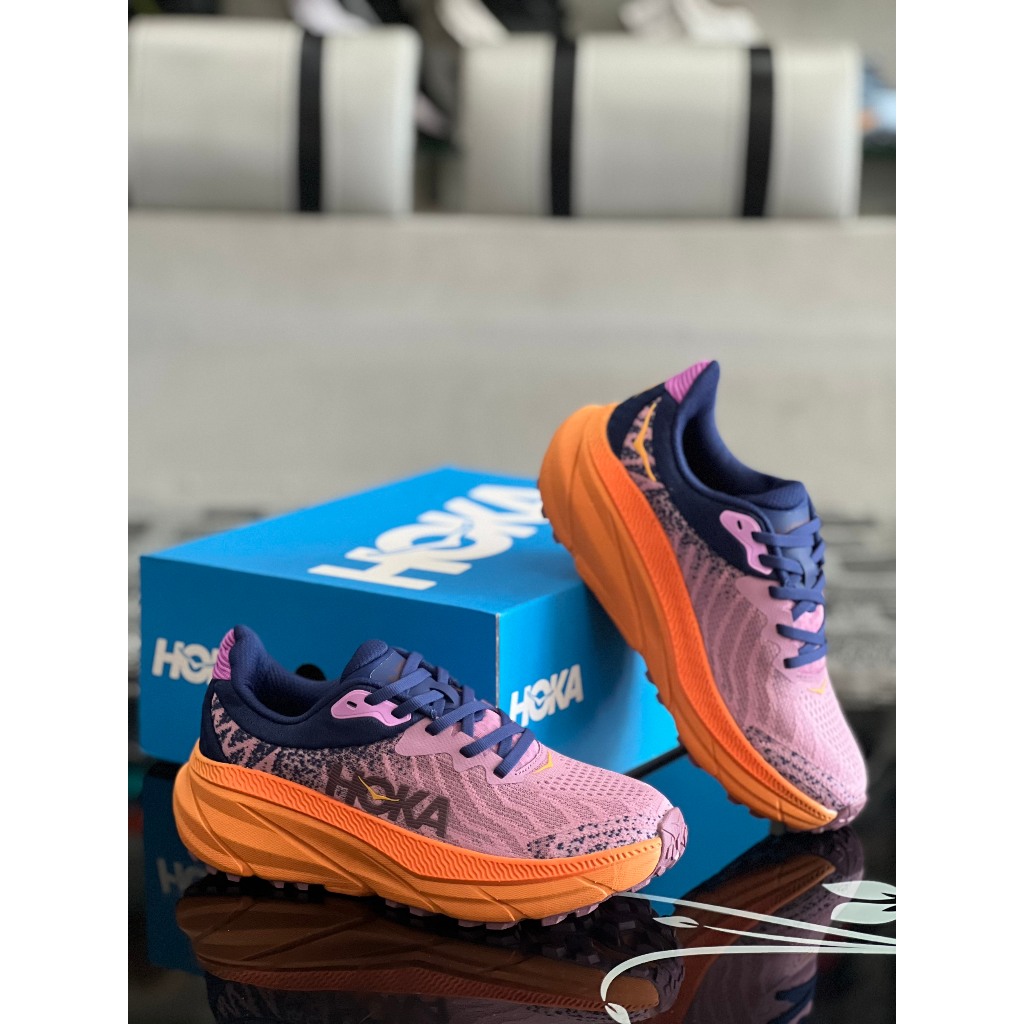 Giày H0ka Trail Định Hình Challenger ATR 7 Unisex Full Box Tặng Kèm Vớ