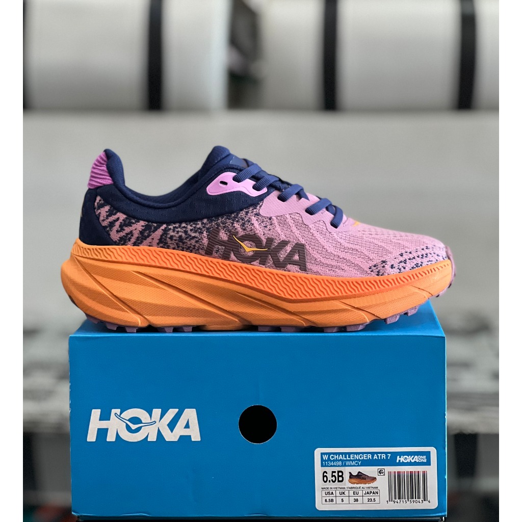 Giày H0ka Trail Định Hình Challenger ATR 7 Unisex Full Box Tặng Kèm Vớ
