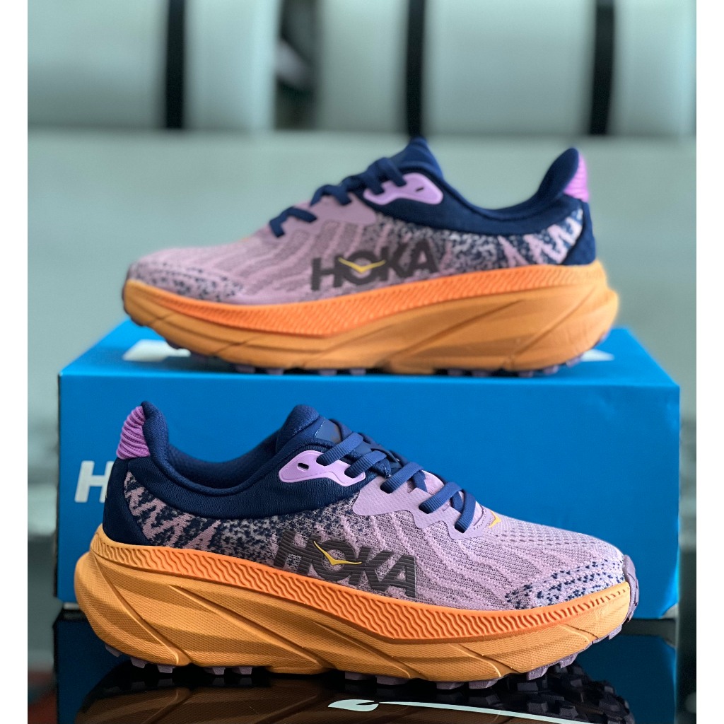 Giày H0ka Trail Định Hình Challenger ATR 7 Unisex Full Box Tặng Kèm Vớ