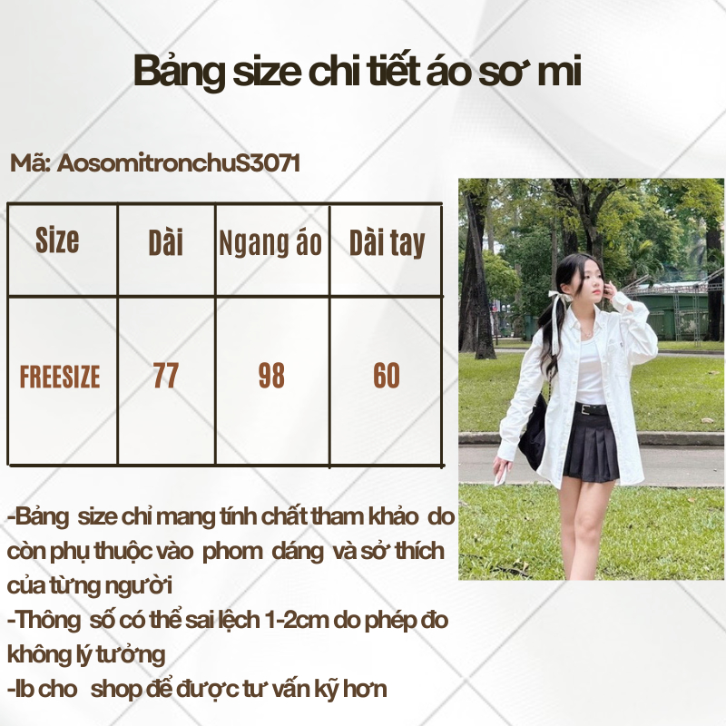 Áo sơ mi unisex form rộng thêu chữ S - Retrostyle - AosomitronchuS3071_P9K16