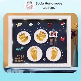 [Mẫu mới nhất]Khung in dấu chân tay cho bé