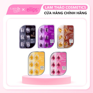 Serum Dưỡng Tóc Ellips Vỉ 6 Viên 