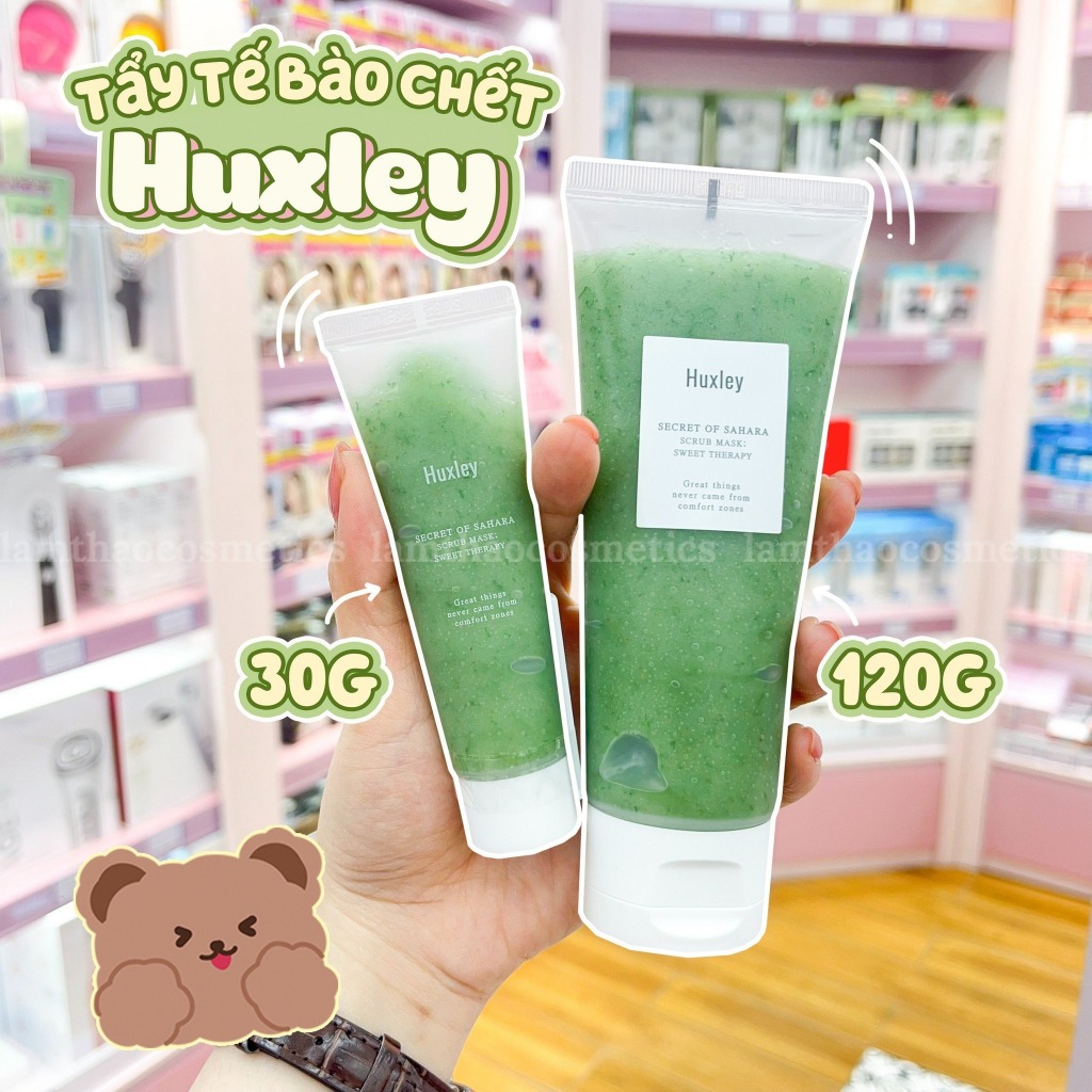 Tẩy Tế Bào Chết Dạng Hạt Huxley Secret of Sahara Scrub Mask, Sweet Therapy