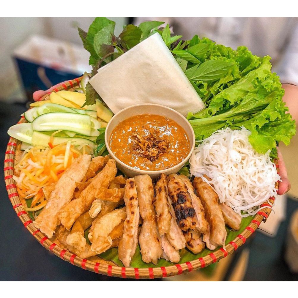 Nem Nướng Nha Trang 500gr  Loại 1 Thơm Ngon Khó Cưỡng