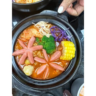  Sốt nấu mỳ cay bánh gạo gà cay phô mai  kèm hướng dẫn  