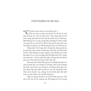Sách - Phố phường Hà Nội xưa
