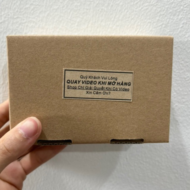 500  chiếc tem nhãn dán quay video khi mở hàng tem đóng gói sản phẩm