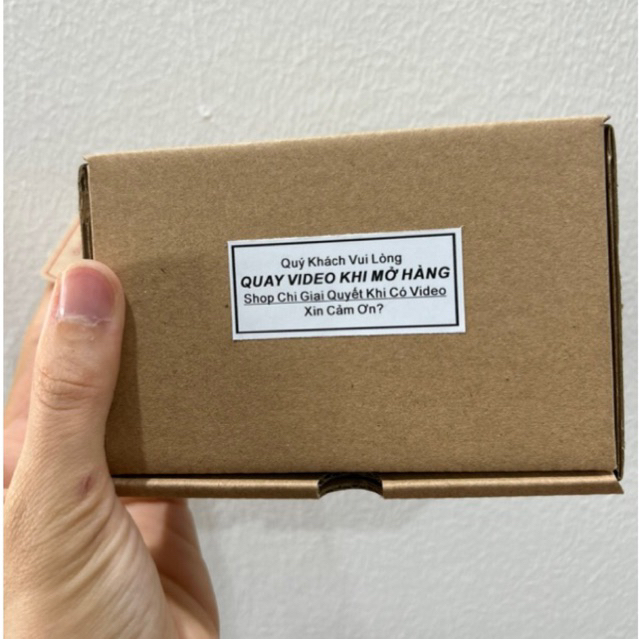 500  chiếc tem nhãn dán quay video khi mở hàng tem đóng gói sản phẩm