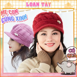 Nón Len Xinh Và Sang Có Vành Dáng Nồi Kiwi Giữ Ấm Đầu Style Hàn L2406