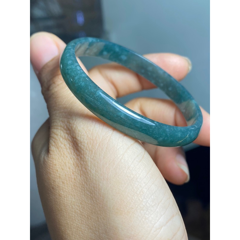 Vòng bảng lam ngọc hoa bay size 50