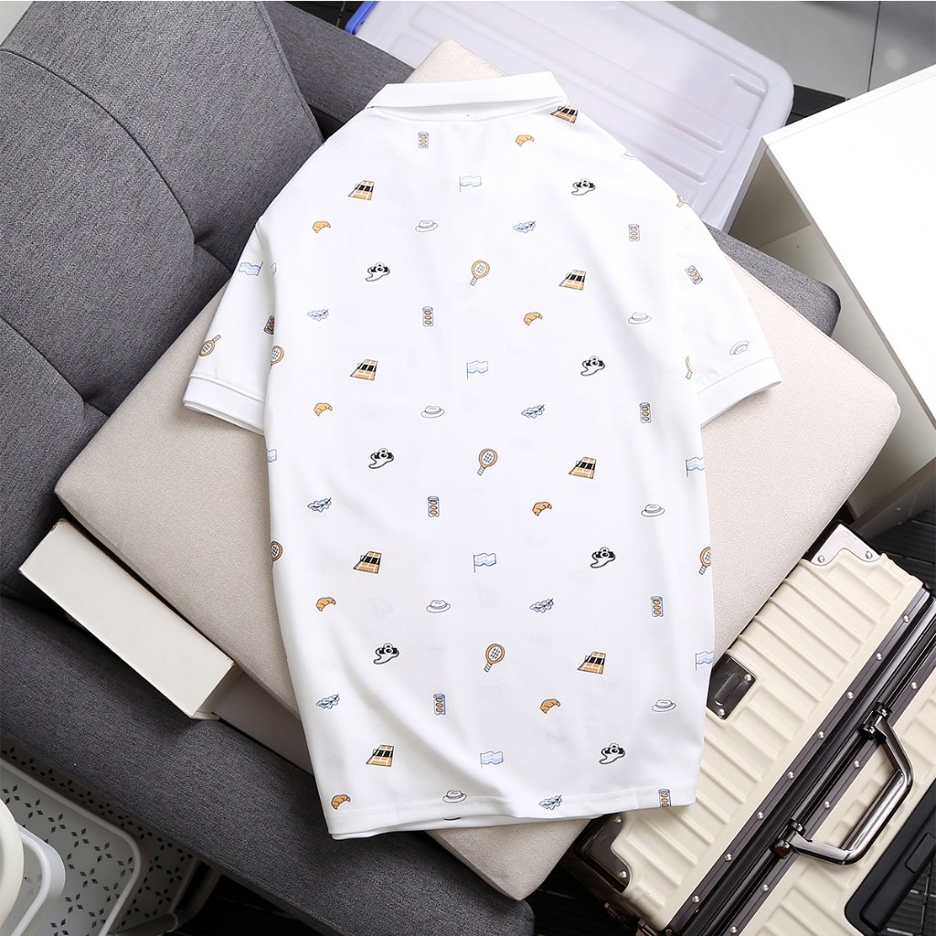 Áo polo nam nữ ABFIT cổ bẻ thun cá sấu thái co dãn thoáng mát thoáng mồ hôi cao cấp.A1