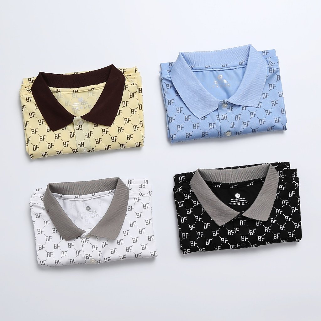 Áo polo nam nữ ABFIT cổ bẻ thun cá sấu thái co dãn thoáng mát thoáng mồ hôi cao cấp.A1