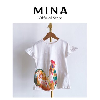 Áo thun bé gái zara - cắt tag , chưa mặc- mới 100%
