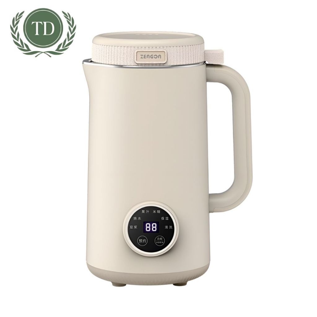 Máy Làm Sữa Hạt ZENGON 1000ml, 6 Chức Năng, Xay Nấu Sữa Hạt, Xay Sinh Tố Đa Năng, Bảo Hành 6 Tháng