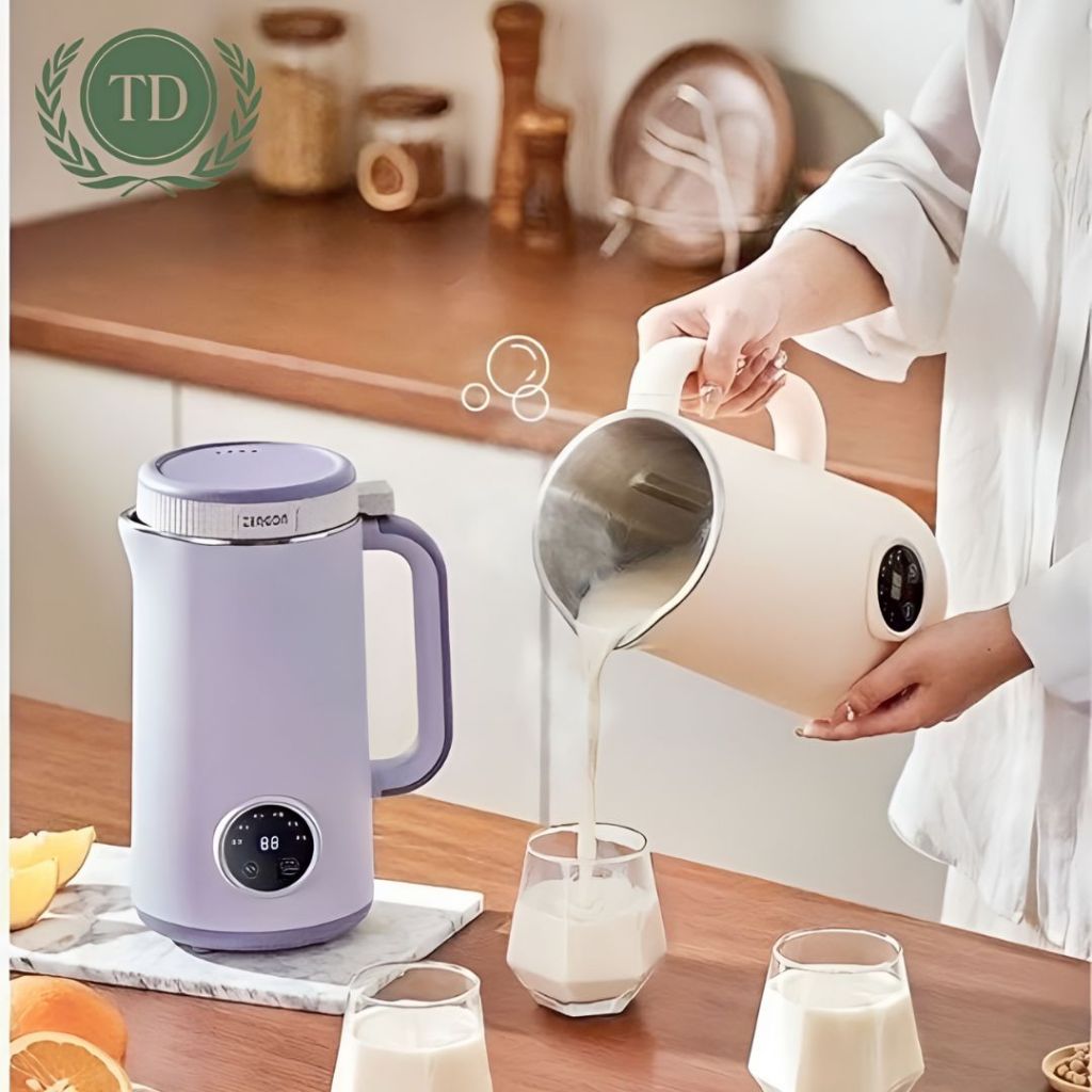 Máy Làm Sữa Hạt ZENGON 1000ml, 6 Chức Năng, Xay Nấu Sữa Hạt, Xay Sinh Tố Đa Năng, Bảo Hành 6 Tháng