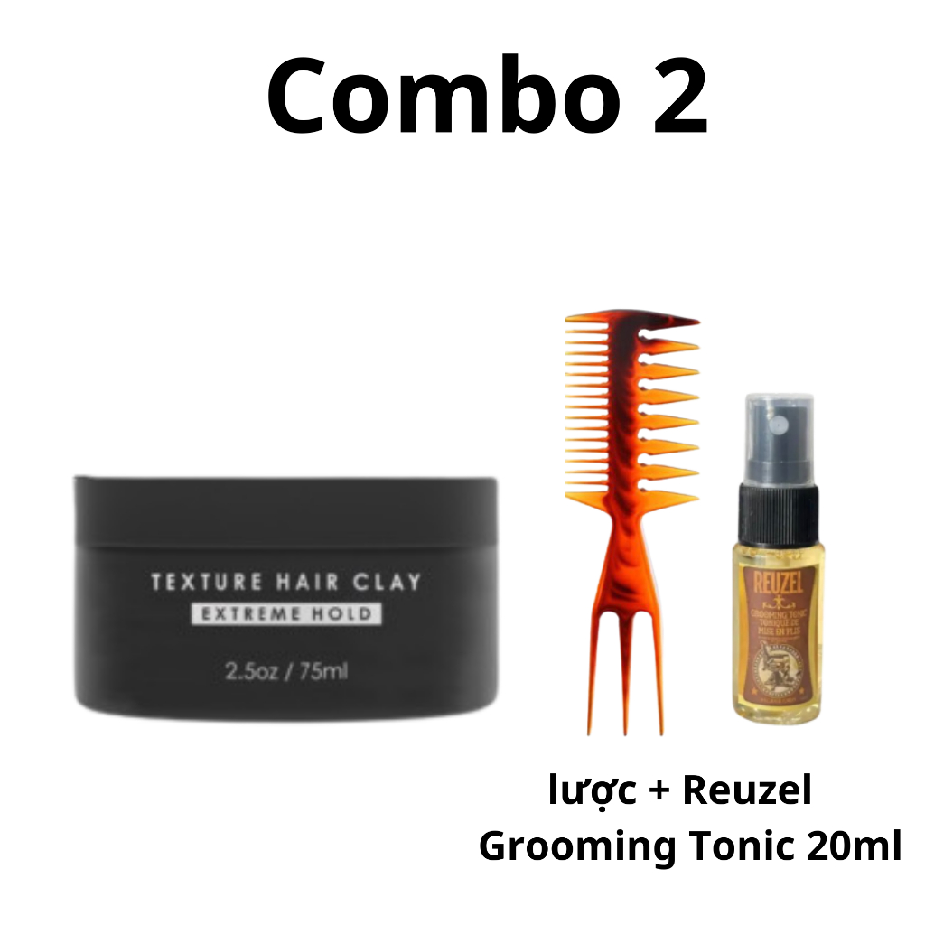 Sáp vuốt tóc Forte Series Texture Clay