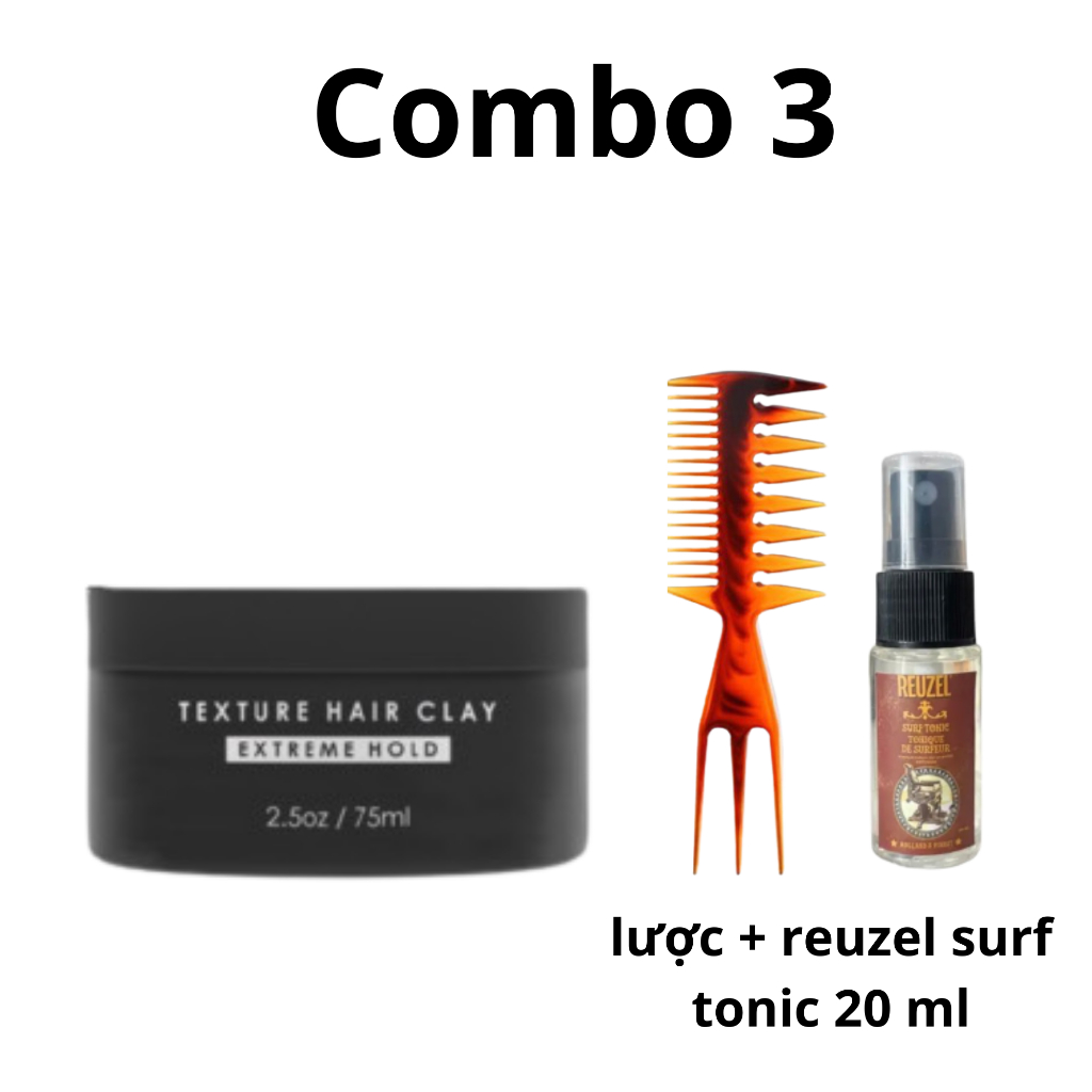 Sáp vuốt tóc Forte Series Texture Clay