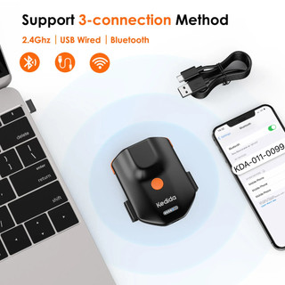 Máy quét mã vạch Bluetooth 1D 2D Tương thích Windows, Android, IOS _ Barcode 1D/2D QR code scanner